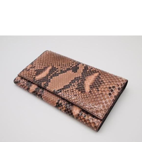 PRADA Prada Python Bi-fold Wallet Black - Picture 3 of 7